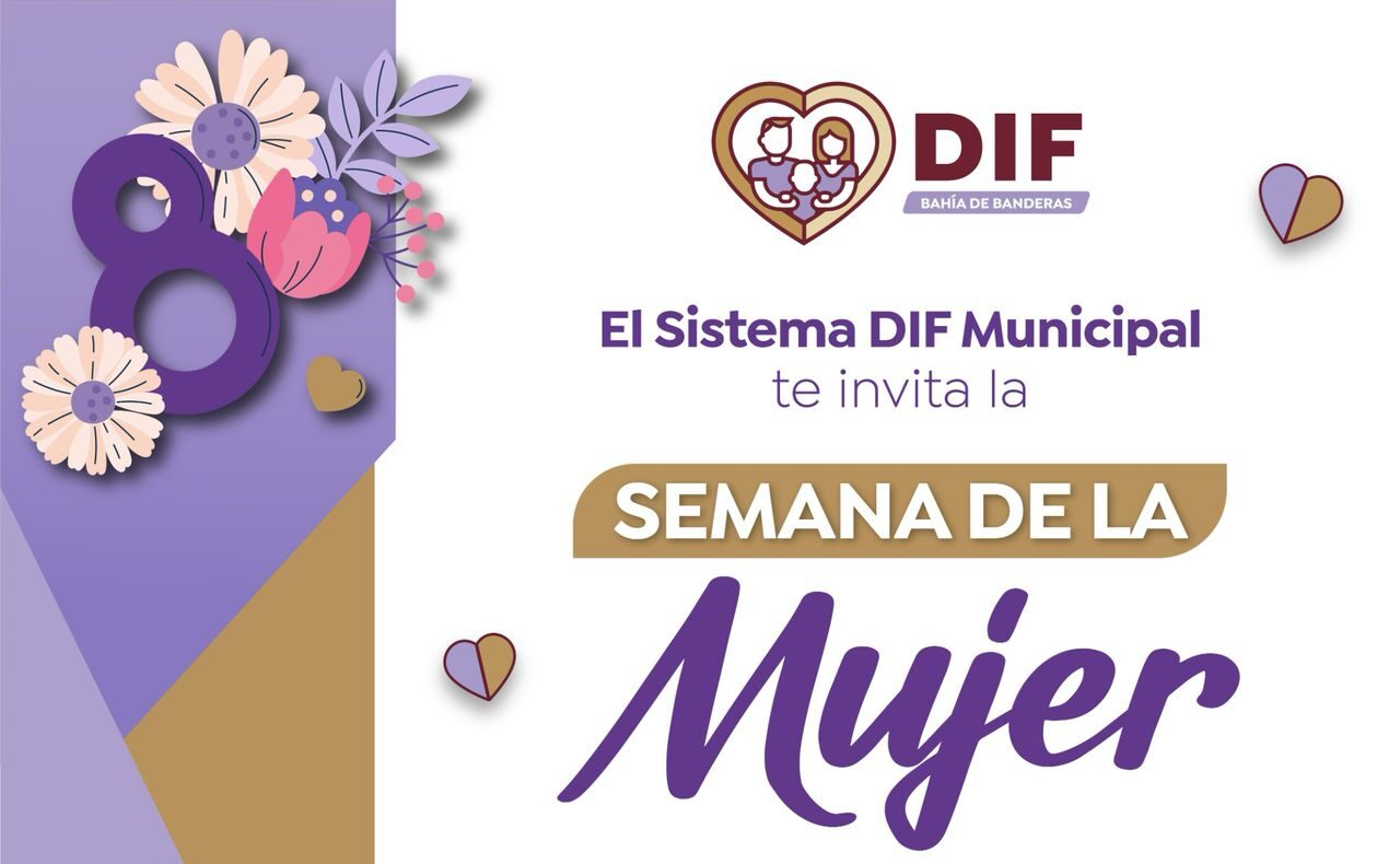 El IMMUJER y DIF Bahía de Banderas convoca a marcha conmemorativa por el Día Internacional de la Mujer