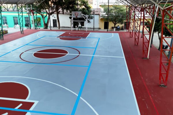 Rehabilitación de la cancha de Zapotán