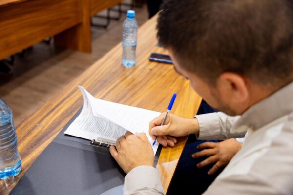 Se realizó la firma de convenios con Fundación Jalisco, Materiales Prefabricados de la Riviera, Mexalit y la Congregación Mariana Trinitaria