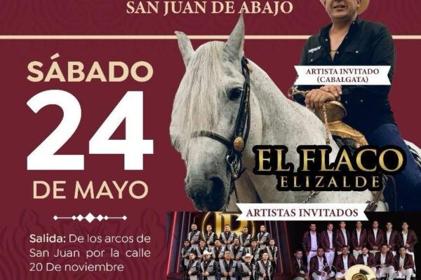 Héctor Santana invita a la gran cabalgata de cierre de las fiestas patronales en San Juan de Abajo.