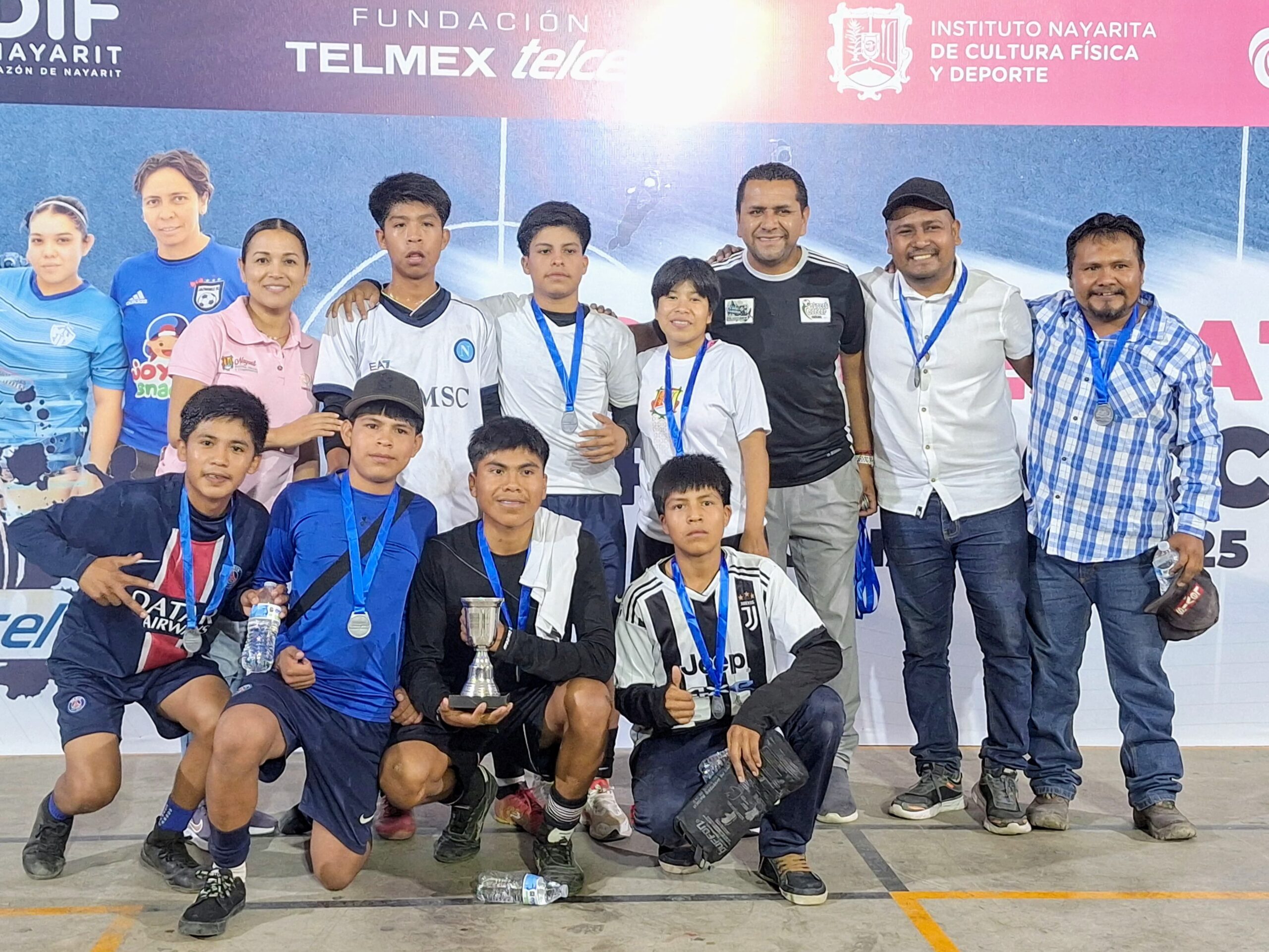 Concluye con éxito el Torneo Estatal de Street Soccer “De la Calle a la Cancha” en Nayarit.