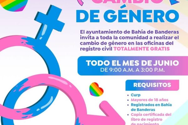 Bahía de Banderas celebra el orgullo LGBT+ con acciones por la igualdad.