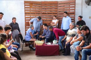 Encabeza Héctor Santana la 34ª Audiencia Ciudadana en Mezcalitos